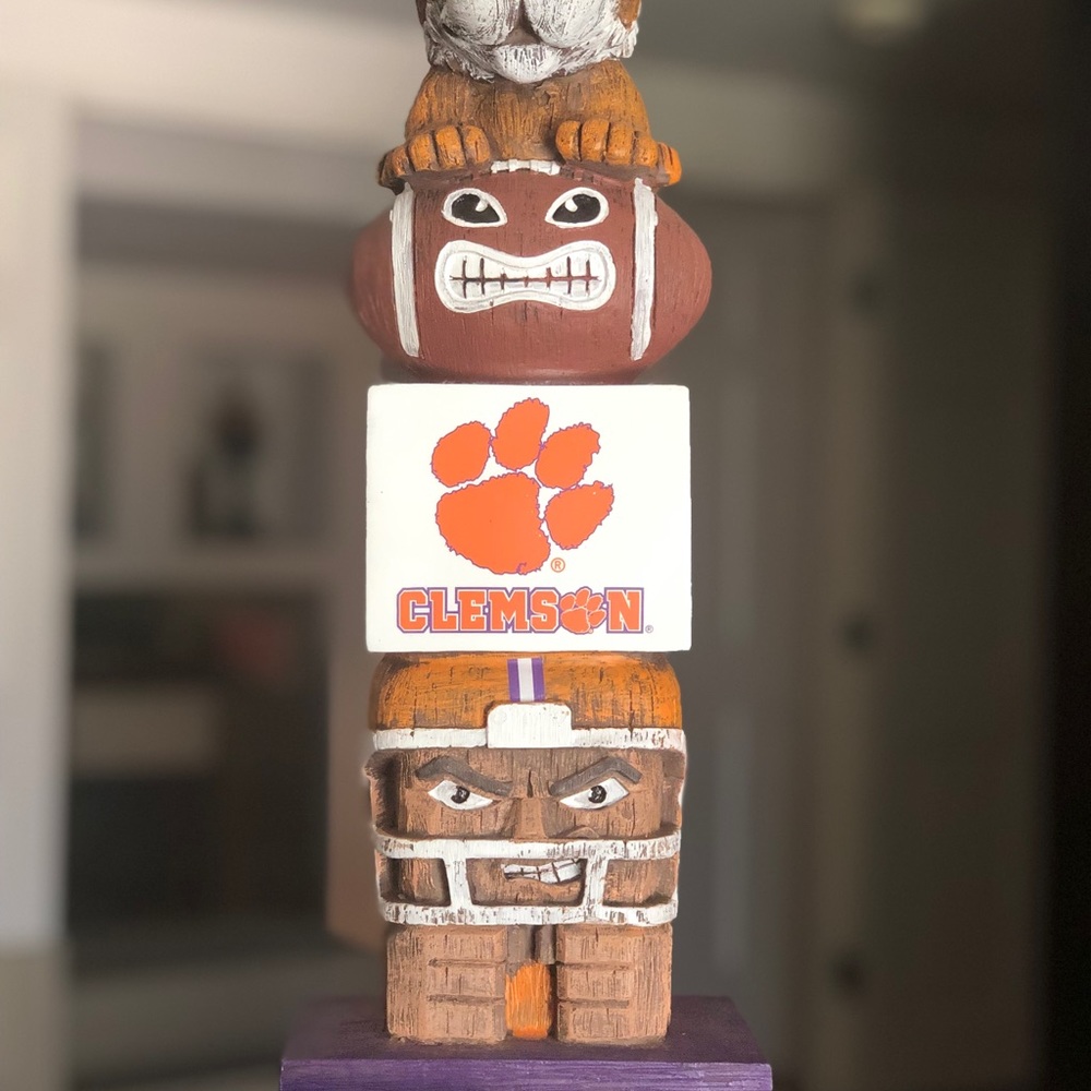 Clemson fan ... perfect for desk or man cave
